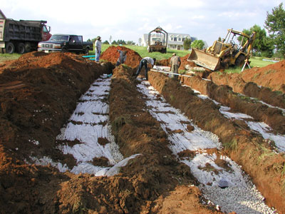 Spetic Drain feild...