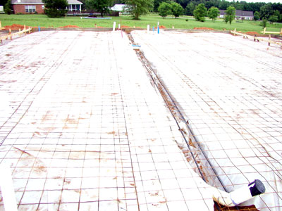 Center Grade Beam...