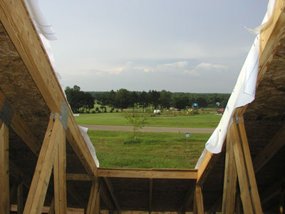 View to the North from the 2nd floor...