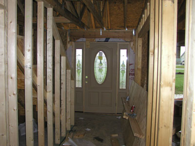 We have a FRONT DOOR!!!!