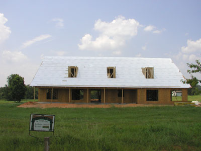 The dormers start to go up.....