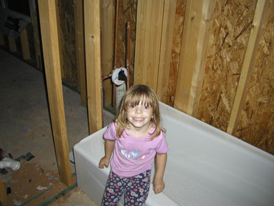 And a picture for the Grandparents... no she is not tired she just drank 3 diet colas...