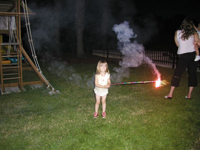 Fire is fun ..... Daddy look FIRE!!!!!