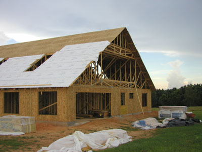 The Roof Is Finally On!!!!