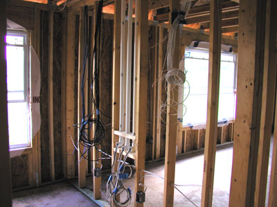 Wire for the computer network...