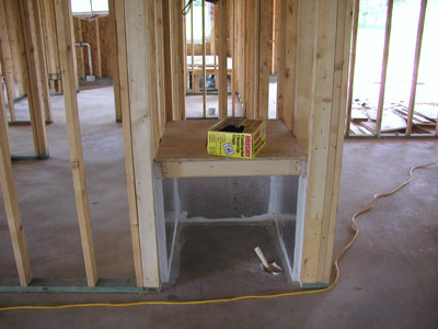 Lowwer part of A/c Closet...