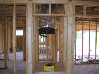 Upper part of A/c Closet...