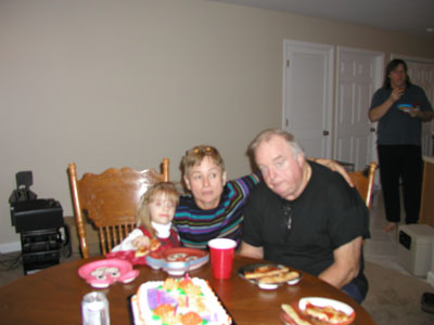 Grandma Debbie... Grandpa Jack... Kaylynn 11/13/2004