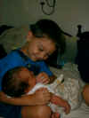 Daven holding Declynn