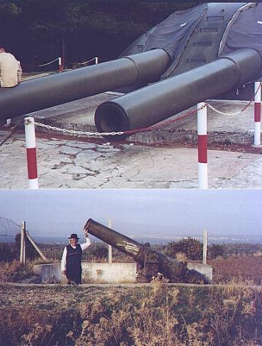 WWI cannons