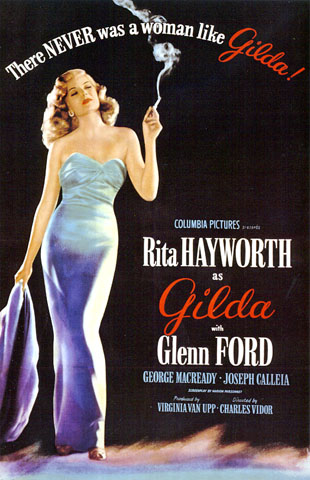 Rita Hayworth in Gilda