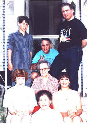 My family at my mother's house in  Berkley, Michigan.