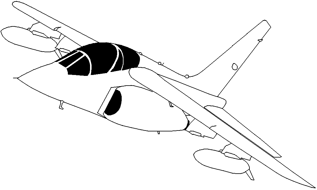 Alpha Jet simulated stamp
            image