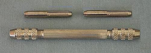 Double-ended pin vise