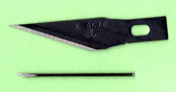 Wire Knife Blade vs. X-Acto #11