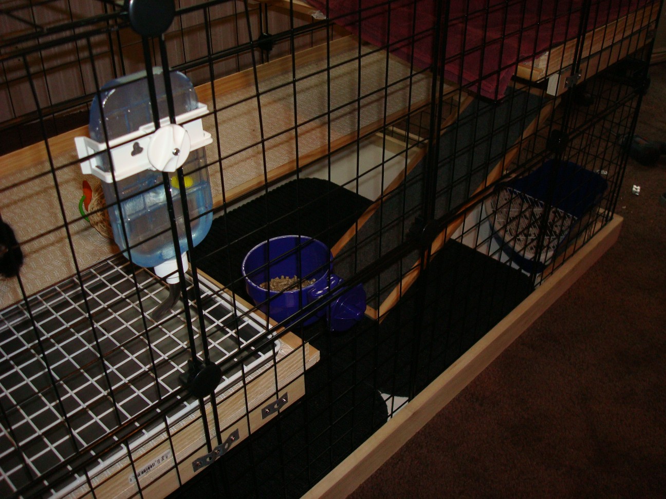Do It Youself Indoor Bunny Cage
