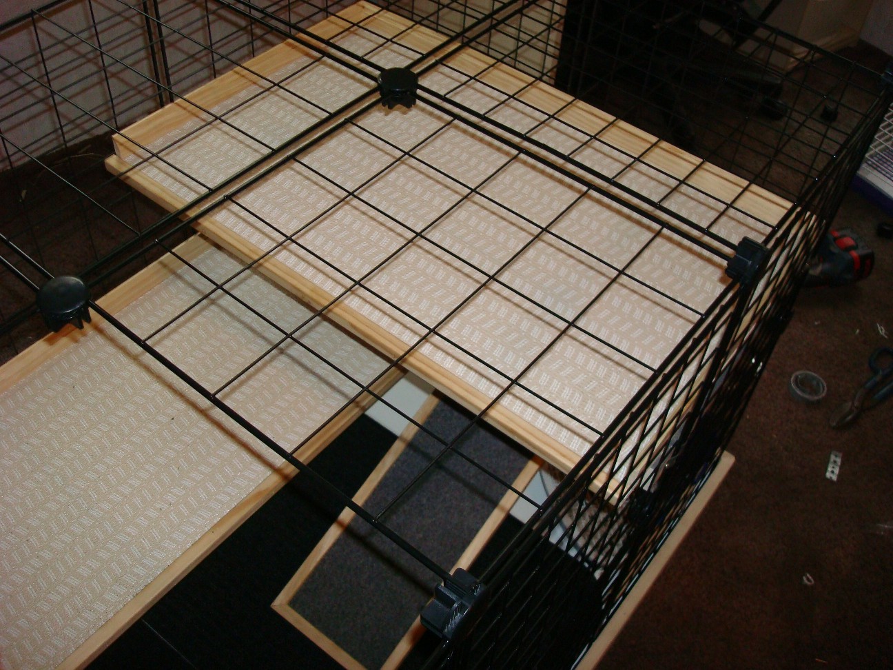 Do It Youself Indoor Bunny Cage